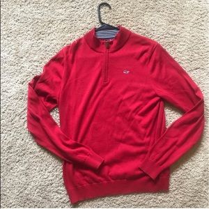 NWOT red vineyard vines pull over